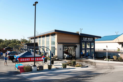 Wild Blue Car Wash grand opening in Branson, Missouri