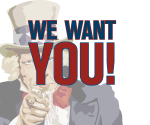 We Want You!